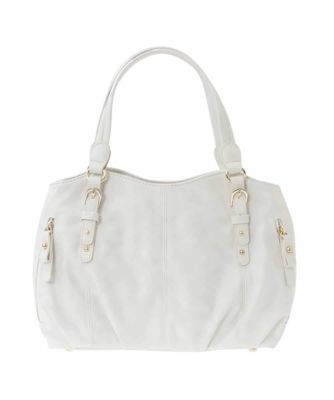 2WAY］ベルトデザインラウンドトートバッグ | MK MICHEL KLEIN BAG