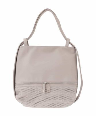 2WAY］パンチングデザイン変形トートバッグ | MK MICHEL KLEIN BAG