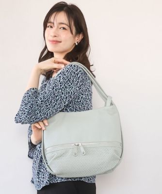 2WAY］パンチングデザイン変形ミニトートバッグ | MK MICHEL KLEIN