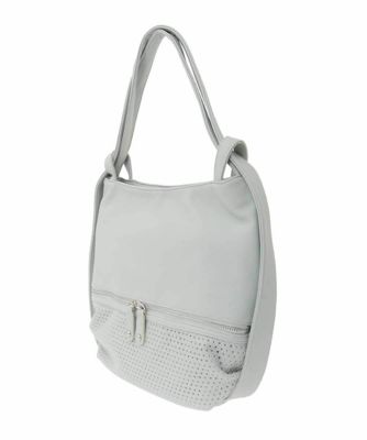 2WAY］パンチングデザイン変形ミニトートバッグ | MK MICHEL KLEIN