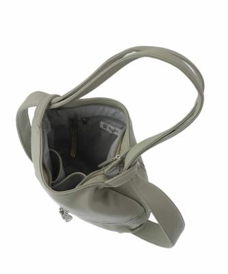 2WAY／人気の定番BAG］パンチングデザイン変形ミニトートバッグ