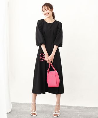 ［軽量］メッシュ風コクーンシルエットショルダーバッグ