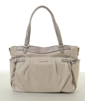 ［２ＷＡＹ／撥水加工］レザージョイントナイロントートバッグ