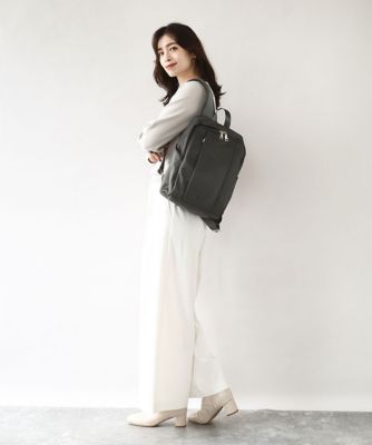 撥水／A4収納可］フロントタックコンパクトリュック | MK MICHEL