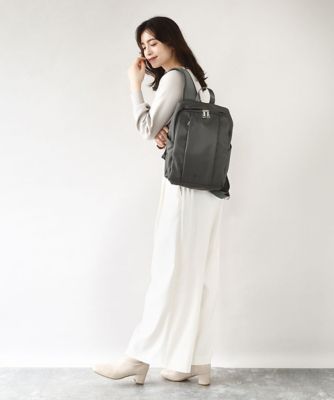 撥水／A4収納可］フロントタックコンパクトリュック | MK MICHEL