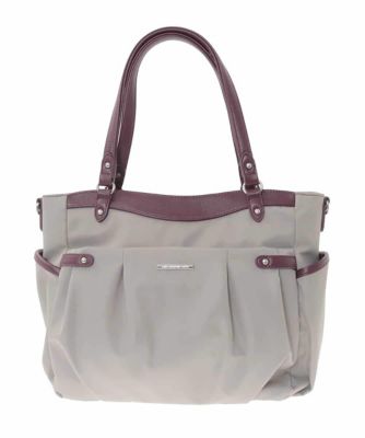 撥水／2WAY／A4収納可］サイドポケットパイピングバッグ | MK