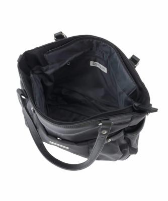 撥水／2WAY／A4収納可］サイドポケットパイピングバッグ | MK