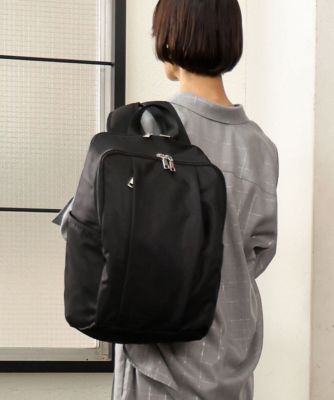 23L／撥水／A4収納可］フロントタックデザインリュック | MK