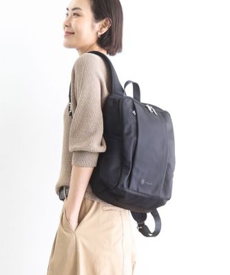 ＜MK MICHEL KLEIN BAG (Women)＞［撥水］フロントタックコンパクトリュック
