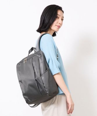 ＜MK MICHEL KLEIN BAG (Women)＞フロントタックデザインリュック