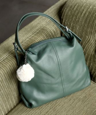 パールモチーフ付きファーチャーム | MK MICHEL KLEIN BAG (Women 