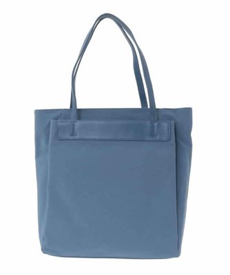 MK MICHEL KLEIN BAG (Women)/エムケーミッシェルクランバッグ [A4収納可]異素材ジョイントスクエアトートバッグ 50ライトブルー 旅行用かばん・バッグ【三越伊勢丹/公式】