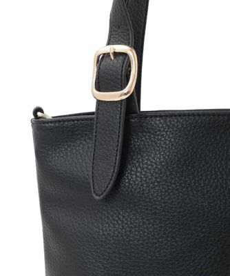 2WAY］合成皮革バケットデザイントートバッグ | MK MICHEL KLEIN