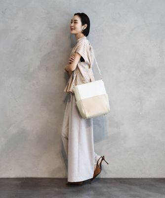 2WAY］バイカラーデザインバッグ | MK MICHEL KLEIN BAG (Women