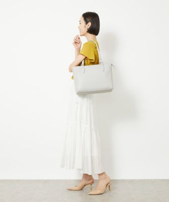 2WAY］合成皮革スクエアトートバッグ | MK MICHEL KLEIN BAG