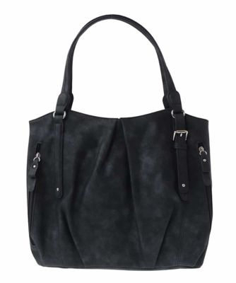 ＜MK MICHEL KLEIN BAG (Women)＞［２ＷＡＹ］フロントタックデザイントートバッグ