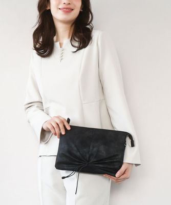 ＜MK MICHEL KLEIN BAG (Women)＞［マルチＷＡＹ］シャイニースクエアワンハンドルバッグ