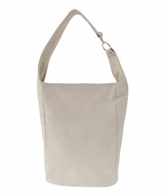 ＜MK MICHEL KLEIN BAG (Women)＞［Ａ４収納可能］合成皮革ワンショルダーバッグ