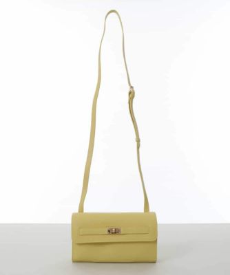 ＜MK MICHEL KLEIN BAG (Women)＞合成皮革スクエアショルダーバッグ