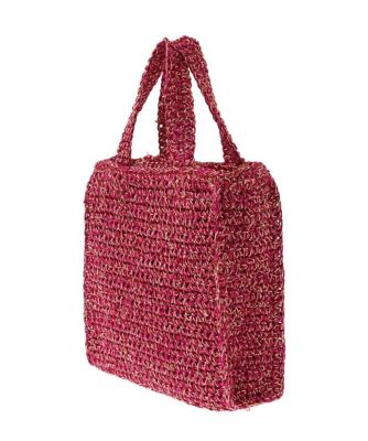 2WAY］メタリックメッシュコンパクトバッグ | MK MICHEL KLEIN BAG