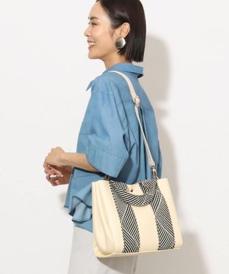 ［２ＷＡＹ／インナーバッグ付き］ラメアクセントメッシュ風デザイントート