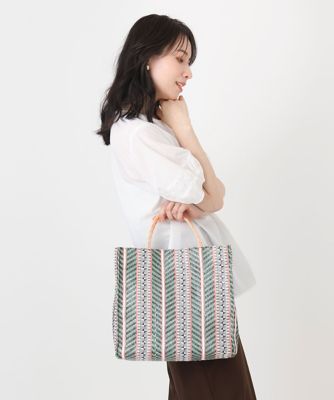 MK MICHEL KLEIN BAG (Women)/エムケーミッシェルクランバッグ マルチカラーサマートートバッグ