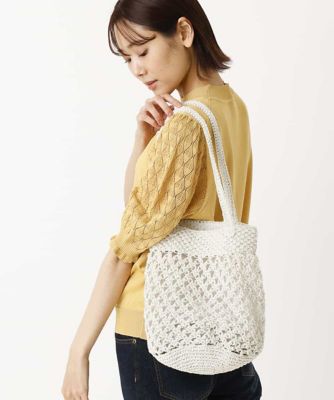 ＜MK MICHEL KLEIN BAG (Women)＞メタルメッシュシアーバッグ