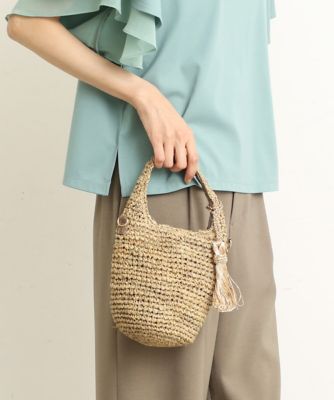 ＜MK MICHEL KLEIN BAG (Women)＞［軽量］メッシュミニトート