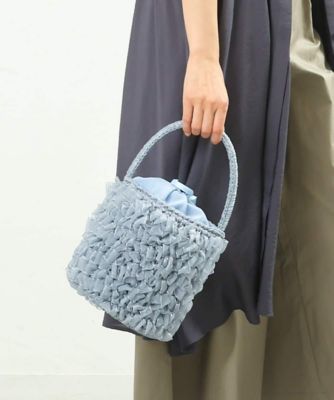 MK MICHEL KLEIN BAG (Women)/エムケーミッシェルクランバッグ [300g以下の軽量]フリルリボンバッグ