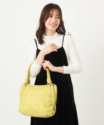 ＜MK MICHEL KLEIN BAG (Women)＞［２ＷＡＹ］サイドファスナーデザイントートバッグ
