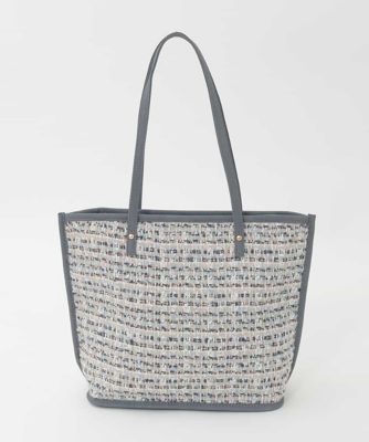 軽量／A4収納可］ツイードデザイントートバッグ | MK MICHEL KLEIN
