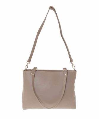 2WAY／A4収納可］メタルポイント牛革トートバッグ | MK MICHEL