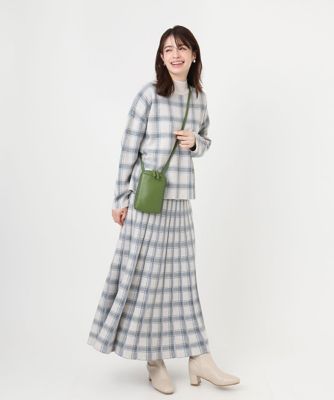 軽量］牛革ショルダーウォレットバッグ | MK MICHEL KLEIN BAG (Women