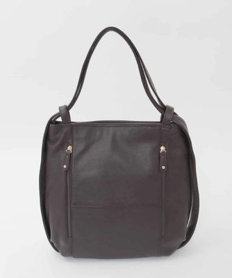 2WAY］カウレザー変形デザインリュック | MK MICHEL KLEIN BAG