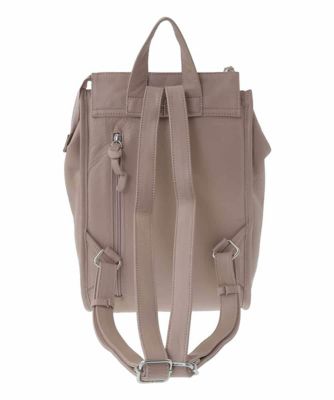 A4収納可］レザースクエアデザインリュック | MK MICHEL KLEIN BAG