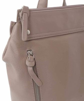 A4収納可］レザースクエアデザインリュック | MK MICHEL KLEIN BAG