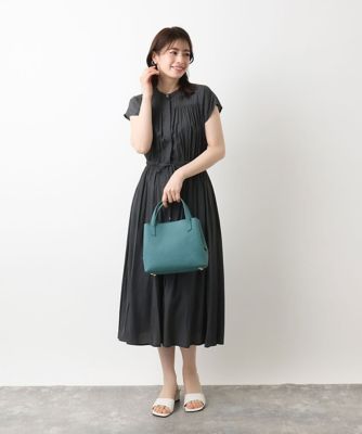 ［２ＷＡＹ］牛革コンパクトトートバッグ
