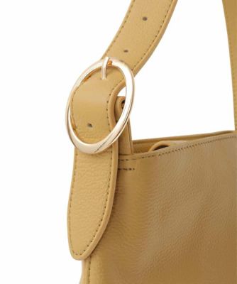 2WAY］型押し牛革ワンハンドルバッグ | MK MICHEL KLEIN BAG