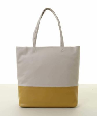 MK MICHEL KLEIN BAG (Women)/エムケーミッシェルクランバッグ ［Ａ４収納可］カウレザースクエアトートバッグ