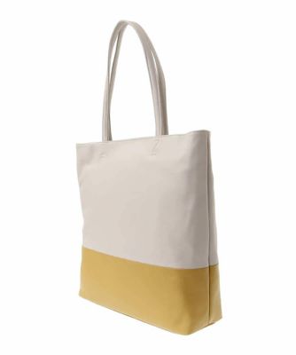 ［Ａ４収納可］カウレザースクエアトートバッグ