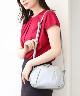   ■ CK ホリデー ラウンド ショルダーバッグ タックポイントラウンドショルダーバッグ | MK MICHEL KLEIN BAG