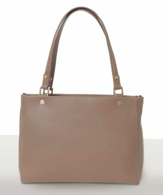 2WAY／A4収納可］メタルポイント牛革トートバッグ | MK MICHEL