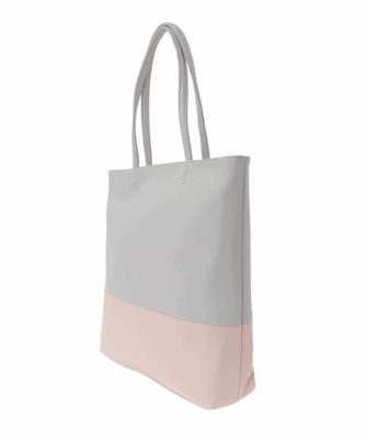 ミーク出品 A4収納可］バイカラーデザイン牛革トートバッグ | MK MICHEL KLEIN