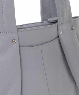 2WAY］サイドポイント牛革デザインハンドバッグ | MK MICHEL KLEIN