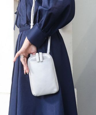 MK MICHEL KLEIN BAG (Women)/エムケーミッシェルクランバッグ ［軽量］牛革ショルダーウォレットバッグ