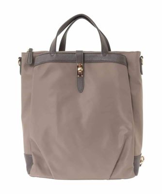 3WAY／撥水］レザーポイントデザインリュック | MK MICHEL KLEIN