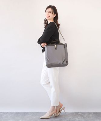 【NEW】MK ミッシェルクラン バッグ（MK MICHEL  BAG）/[3WAY/撥水]レザーポイントデザインリュック 3WAY／撥水］レザーポイントデザインリュック | MK MICHEL KLEIN
