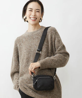 ＜MK MICHEL KLEIN BAG (Women)＞スクエアフォルムミニショルダーバッグ