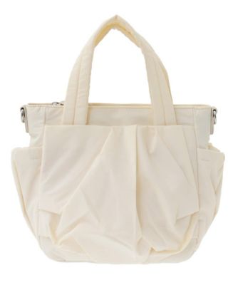 2WAY］タックデザインコンパクトトートバッグ | MK MICHEL KLEIN