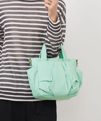 2WAY］タックデザインコンパクトトートバッグ | MK MICHEL KLEIN